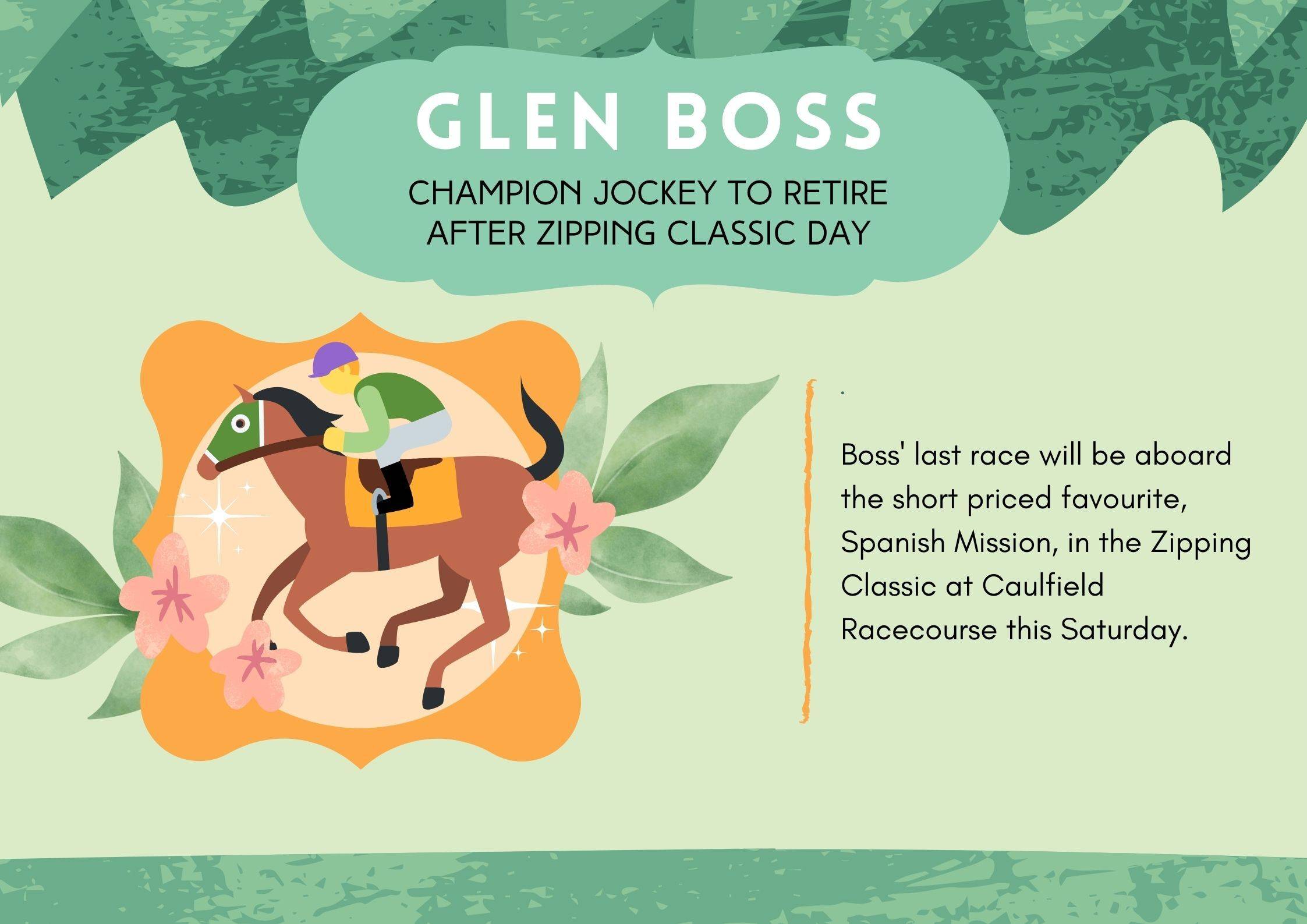 Champion Hoop Retires: Glen Boss Has One Last Mission In Saturday’s Zipping Classic